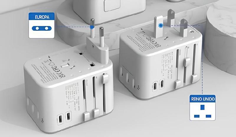 Imagen principal del artículo 'Las mejores opciones de adaptadores internacionales con USB para viajar'