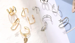 Imagen principal del artículo 'Las mejores opciones de piercing para oreja sin perforación'