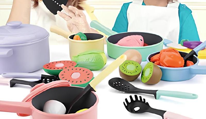 Imagen principal del artículo 'Las mejores opciones de utensilios de cocina para niños y niñas: juego educativo temprano en rosa'